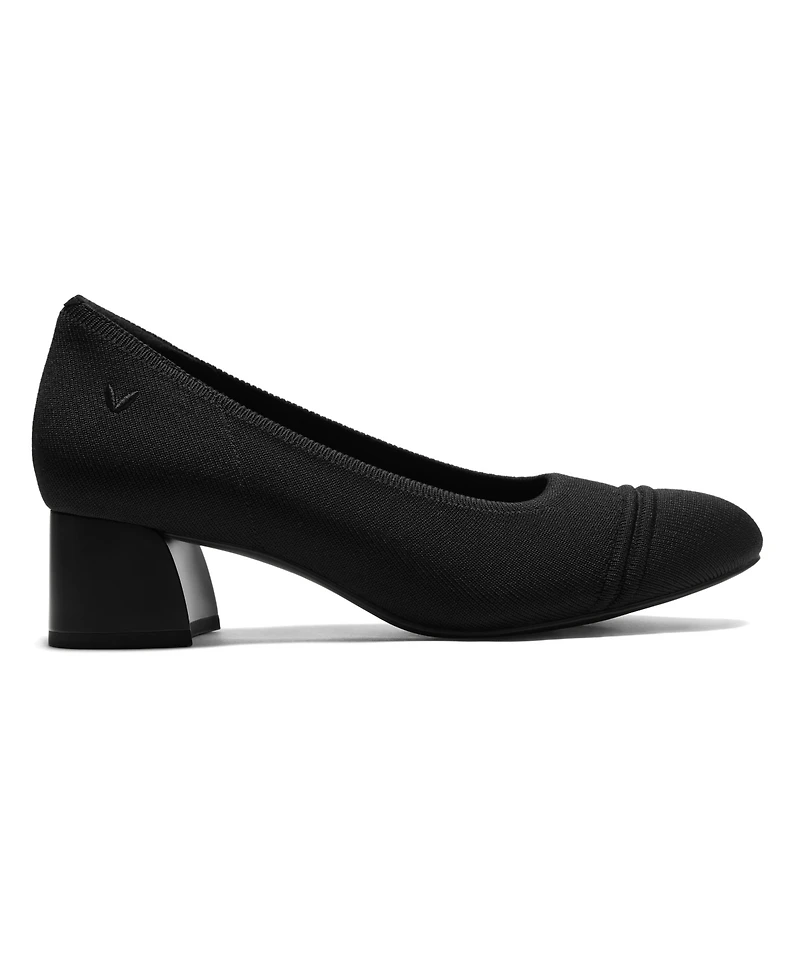 Vivaia Women's Julie Arch Pro Almond-Toe Stress Free Chunky Heels