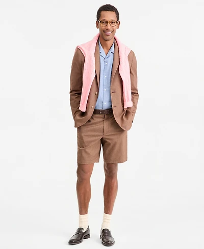 Club Room Men's Houndstooth Shorts, Macy's Exclusive