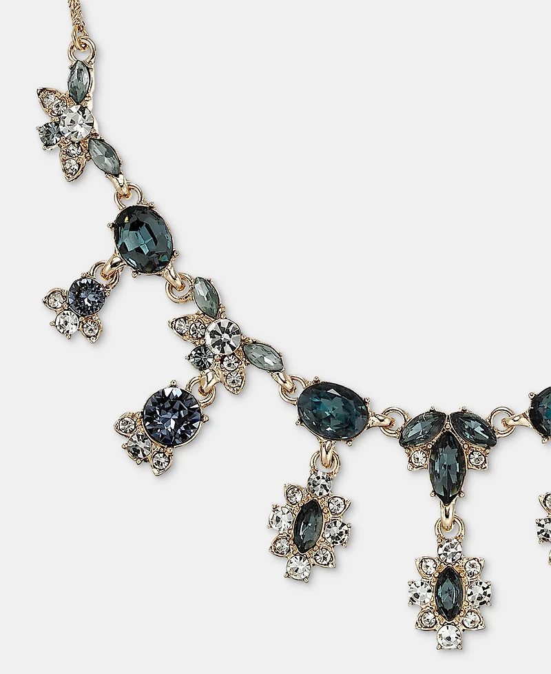Marchesa Stone Shaky Statement Necklace, 16" + 3" extender