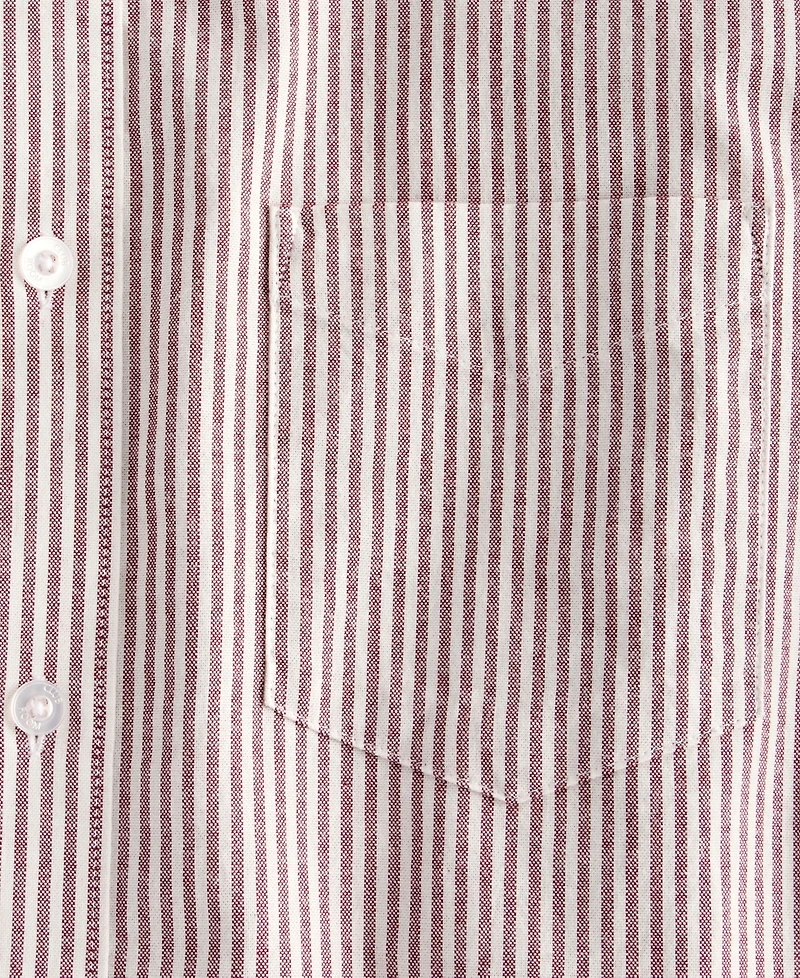 Club Room Men's Stripe Button-Down Oxford Shirt, Macy's Exclusive