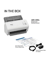 Brother Ads-4300N High-Speed Professional Duplex Desktop Scanner