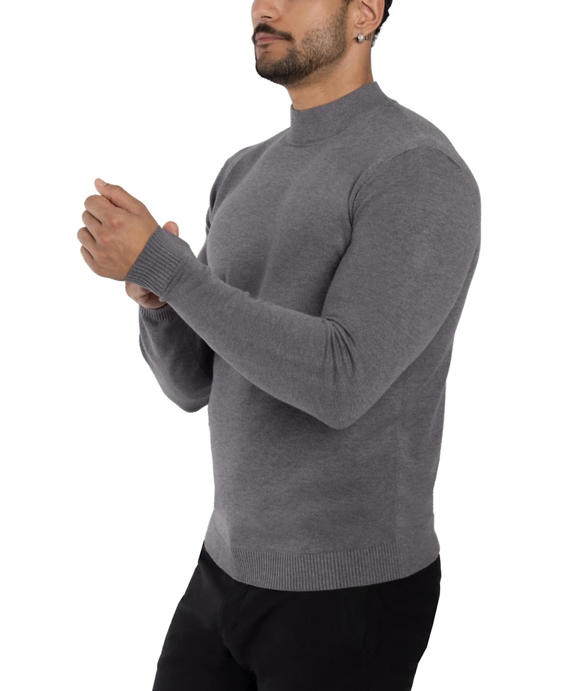 Xray Big & Tall Mock Neck Sweater