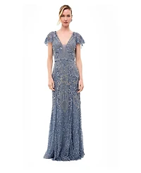 Beauut Women's Embellished Sequin Maxi Gown