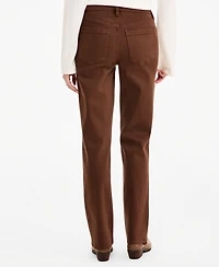 Liverpool Los Angeles Women's Kennedy Straight-Leg Comfort Waist Jeans