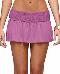 Edikted Women's Vessa Lacey Mini Skort