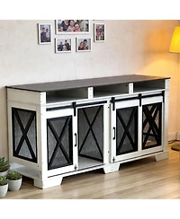 homfan 71'' Dual-Panel Cage, Double Layer Steel and Particleboard, Large Double Compartment Crate, Metal Wood Kennel, Indoor Outdoor Heavy Duty Cage