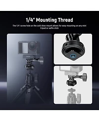 Neewer Gp-63 Camera Mounting Accessory for select GoPro, Dji and Insta360 action cameras