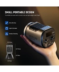Neewer MS60B Led Video Light with 65W, 40000lux, 2700K-6500K