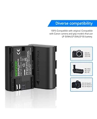 Neewer Lp-E6NH Camera Battery and Charging Accessory with 2250mAh for Canon Eos R7