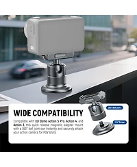 Neewer AC013 Camera Mounting Accessory for Dji Osmo 360 / Action 5 Pro/4/3