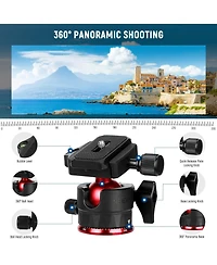 Neewer TP17 Camera Tripod with 13.2 lbs for select iPhone models