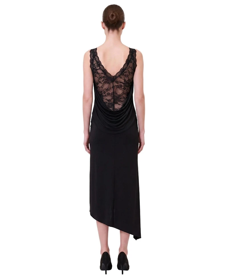 Pcfg Women's Daydreamers Sleeveless Lace Detail Dress