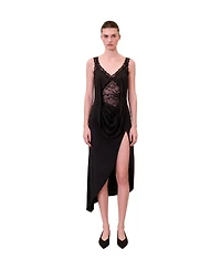 Pcfg Women's Daydreamers Sleeveless Lace Detail Dress