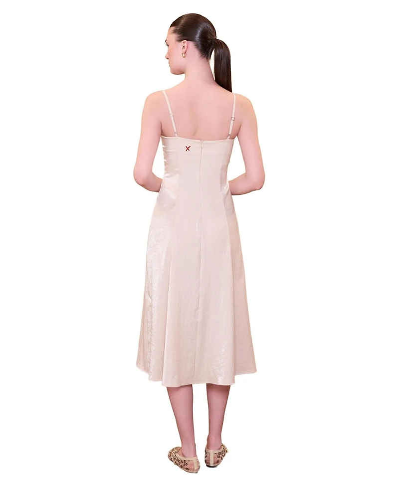 Pcfg Women's Daydreamers Strappy Midi Dress