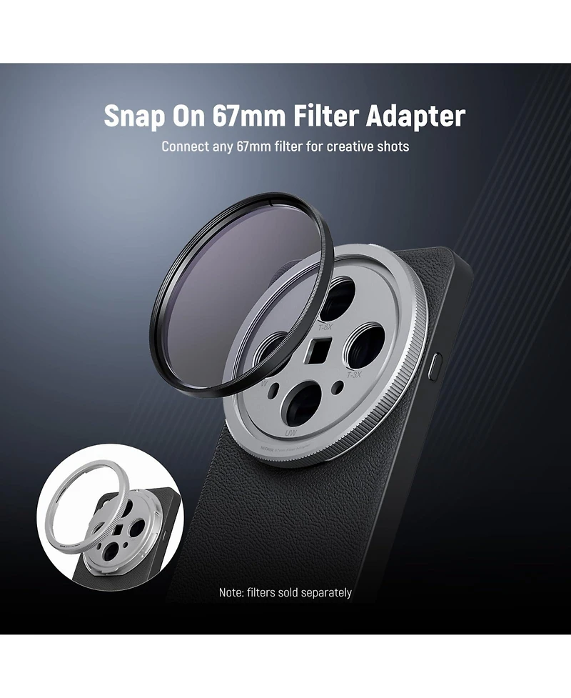 Neewer PA117 Camera Lens Accessory for Oppo Find X8 Ultra