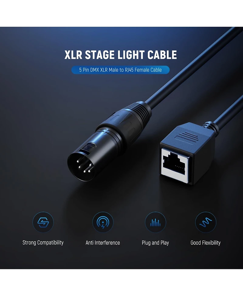 Neewer NC006 Led Video Light with 1feet, 35cm, Rgb
