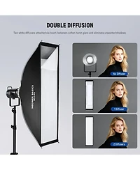 Neewer NS14S Softbox with 12" for Godox Aputure Studio Photography Video Recording Lighting