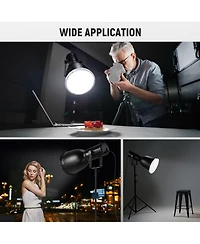 Neewer FR30 Camera Mounting Accessory with 29.5cm for Godox Neewer Studio Strobe Flash Light Speedlite