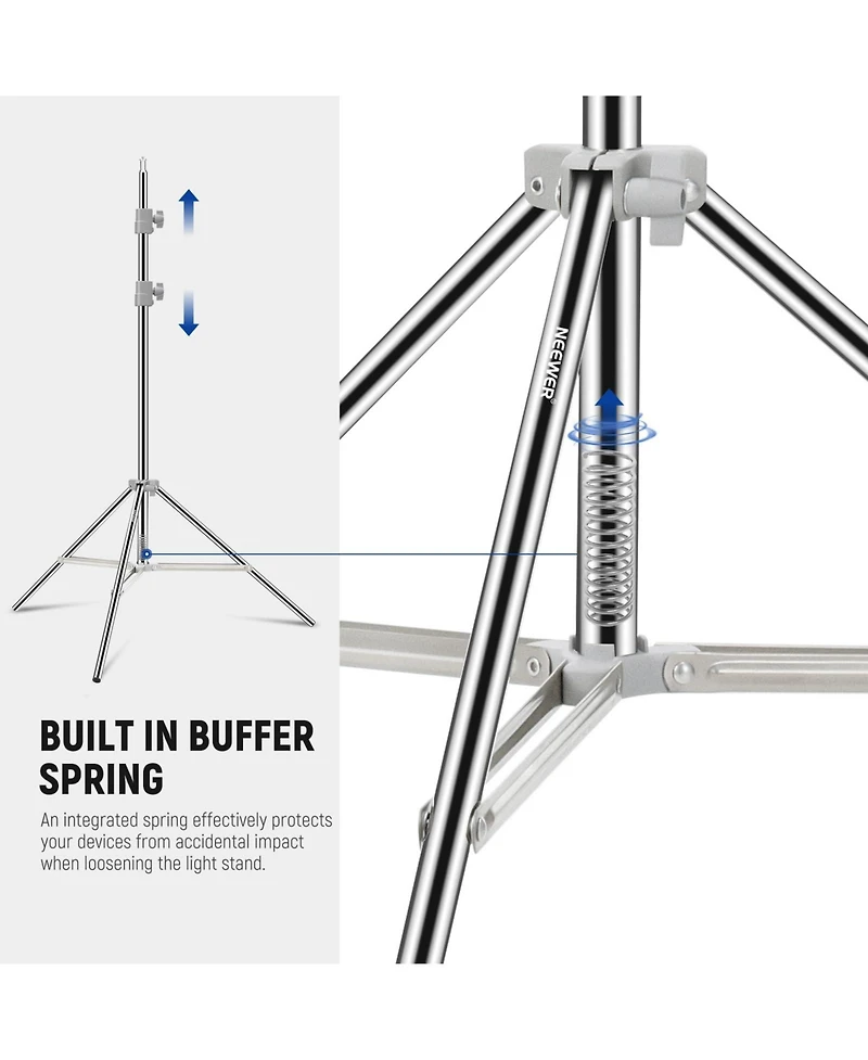Neewer St-190SS Ring Light with 190cm, 13.5lb, 6.5kg