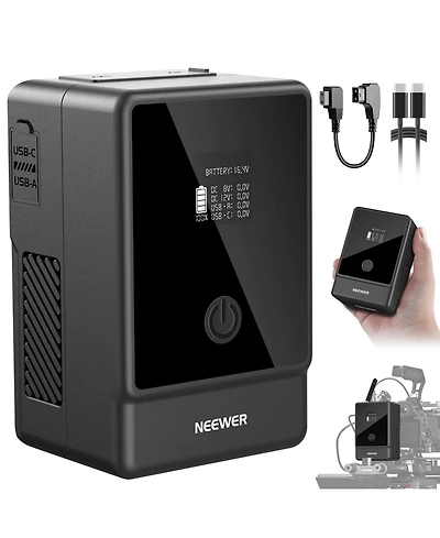 Neewer PS099E Camera Mounting Accessory with 6800mAh, 99Wh, Type C
