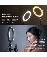 Neewer RH8B Ring Light with 18W for select iPhone models