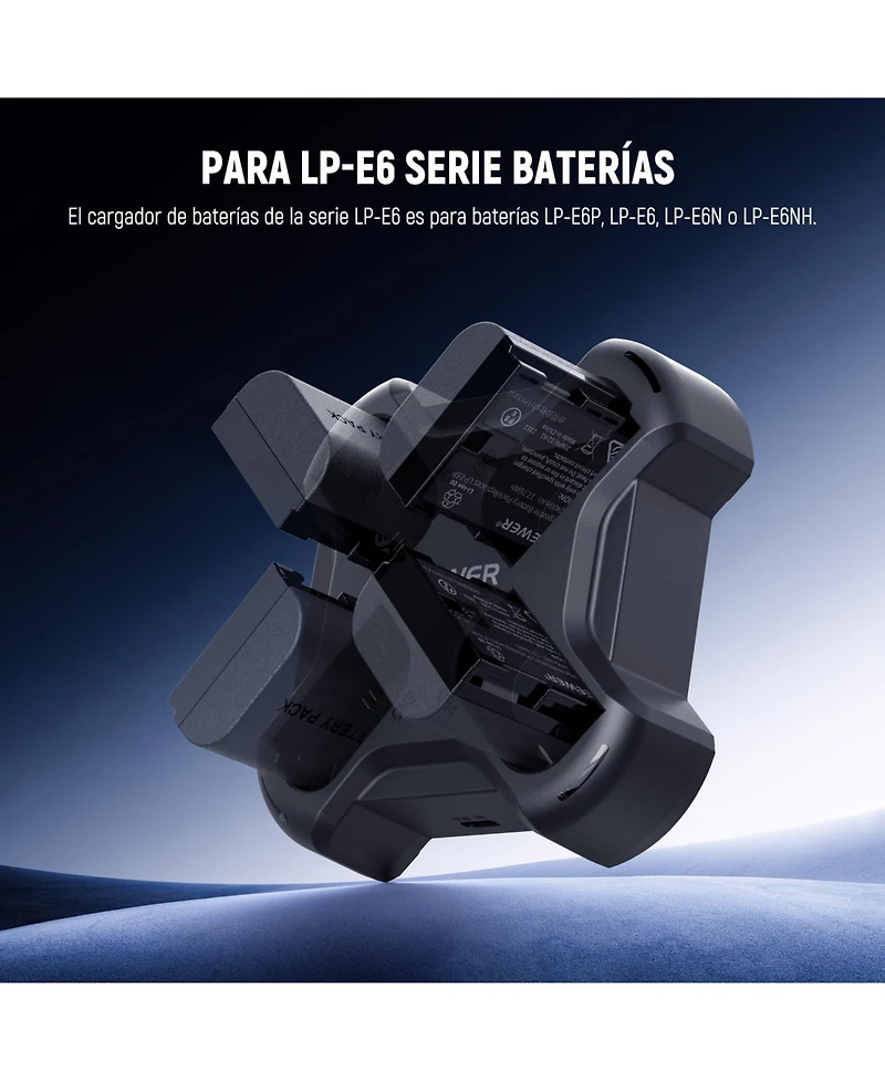 Neewer Lp-E6 Camera Battery and Charging Accessory with 45W for Canon Eos R5 Mark Ii 6D Mark Ii