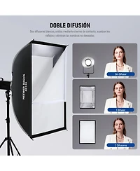 Neewer NS12S Softbox with 24" for Godox Aputure Studio Photography Video Recording Lighting