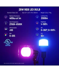 Neewer NK800 Softbox with 520W, 26W, CRI93