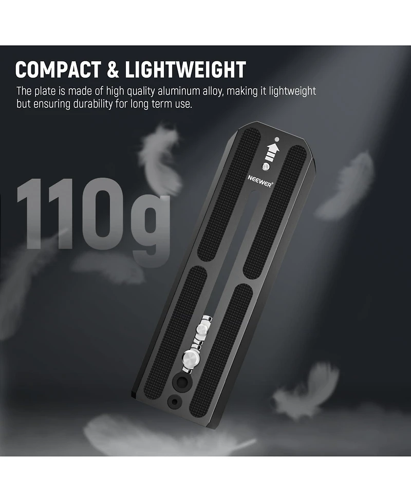 Neewer QR6 Camera Tripod with 16cm for MVH500AH MVH502AH