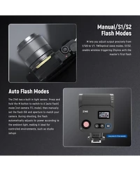 Neewer Z140 Camera Flash with 16Ws, 1200mAh for select Canon, Nikon and Sony cameras