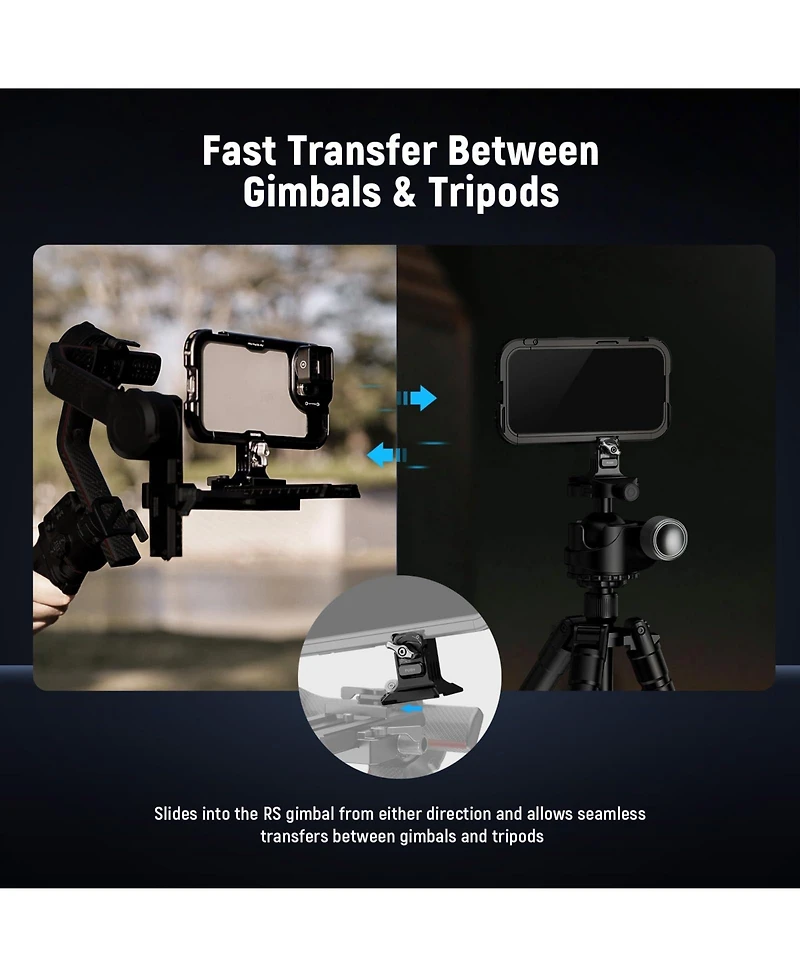 Neewer PA124 Camera Tripod for select iPhone models