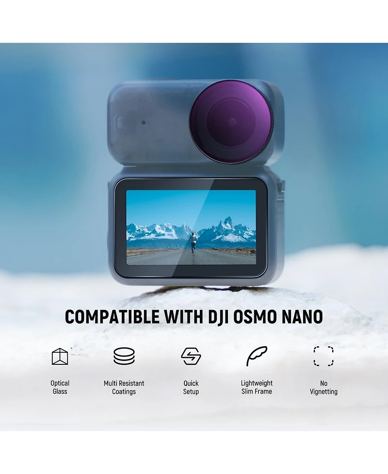 Neewer ND8 Camera Lens Accessory with ND8, Cpl for Dji Osmo Nano