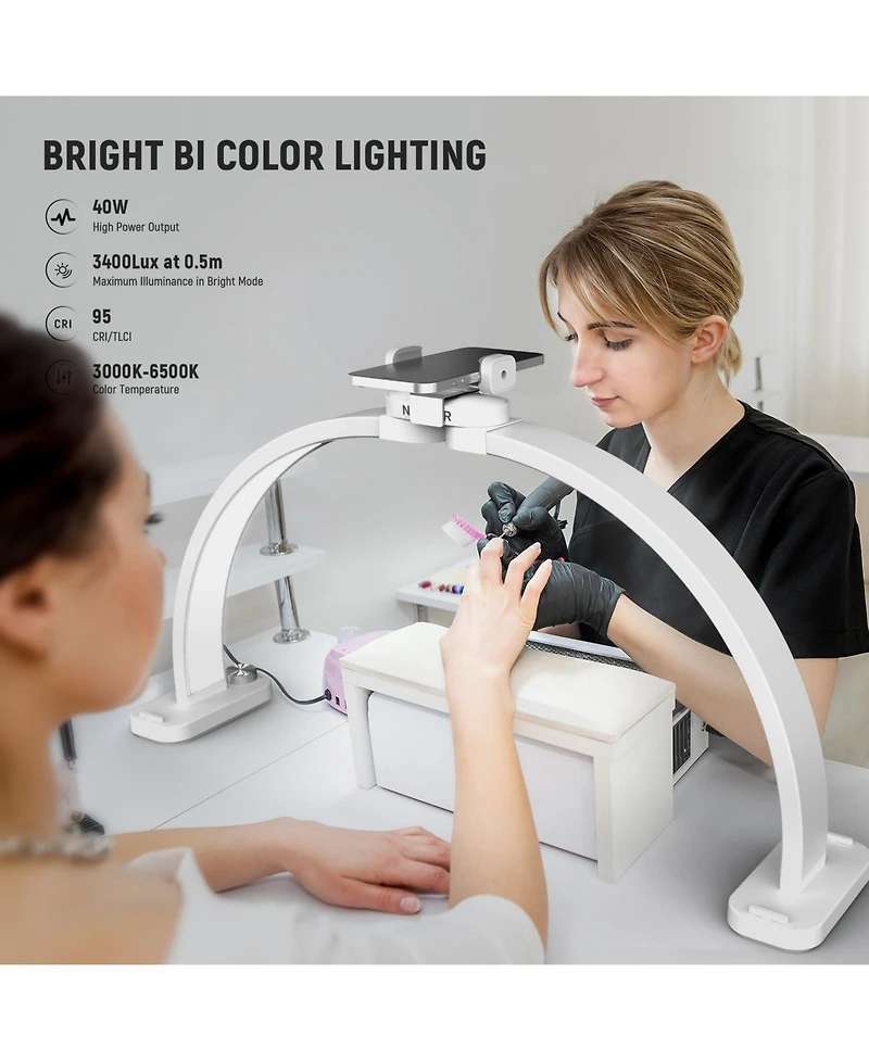 Neewer HM01-d Camera Mounting Accessory with 40W, 3400lux, 3000K-6500K