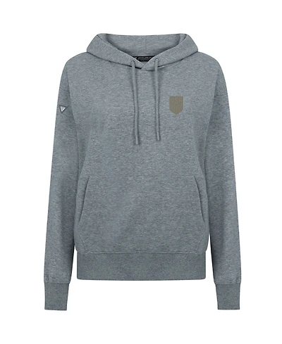 LevelWear Women's Gray Usmnt Adorn Copper Hoodie