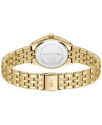Lacoste Women's Quartz Parisienne Gold-Tone Stainless Steel Bracelet Watch 30mm