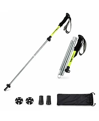 Ayamaya Collapsible Trekking Poles 110cm - Lightweight Folding Hiking Poles
