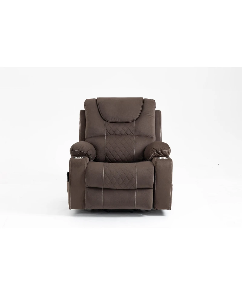 Clihome Lounge chair lift chair relax sofa chair sitting room furniture sitting room power supply elderly electric lounge chair