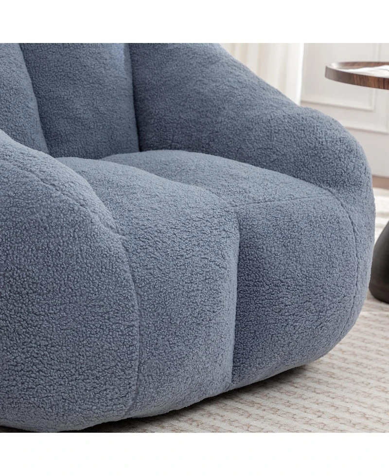 sumyeg Bean Bag Sofa with Tufted Soft Stuffed Filling Fluffy and Lazy Comfy Cozy BeanBag Chairs