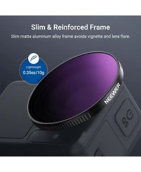 Neewer ND64-256 Camera Lens Accessory select Dji Osmo Action models