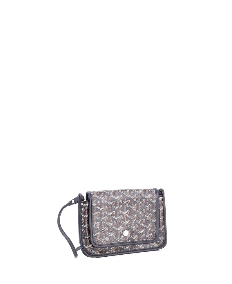 Pre-Owned Goyard Plumet Clutch Wallet Coated Canvas