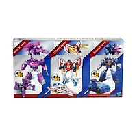 Transformers Commander Class Shockwave, Starscream and Soundwave Decepticon Commander 3-Pack Generations War for Cybertron