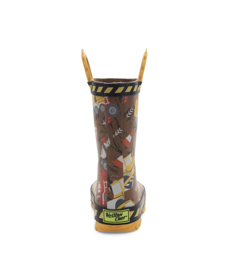Western Chief Little Boys ( 1 to 13 ) On The Job Rain Boot