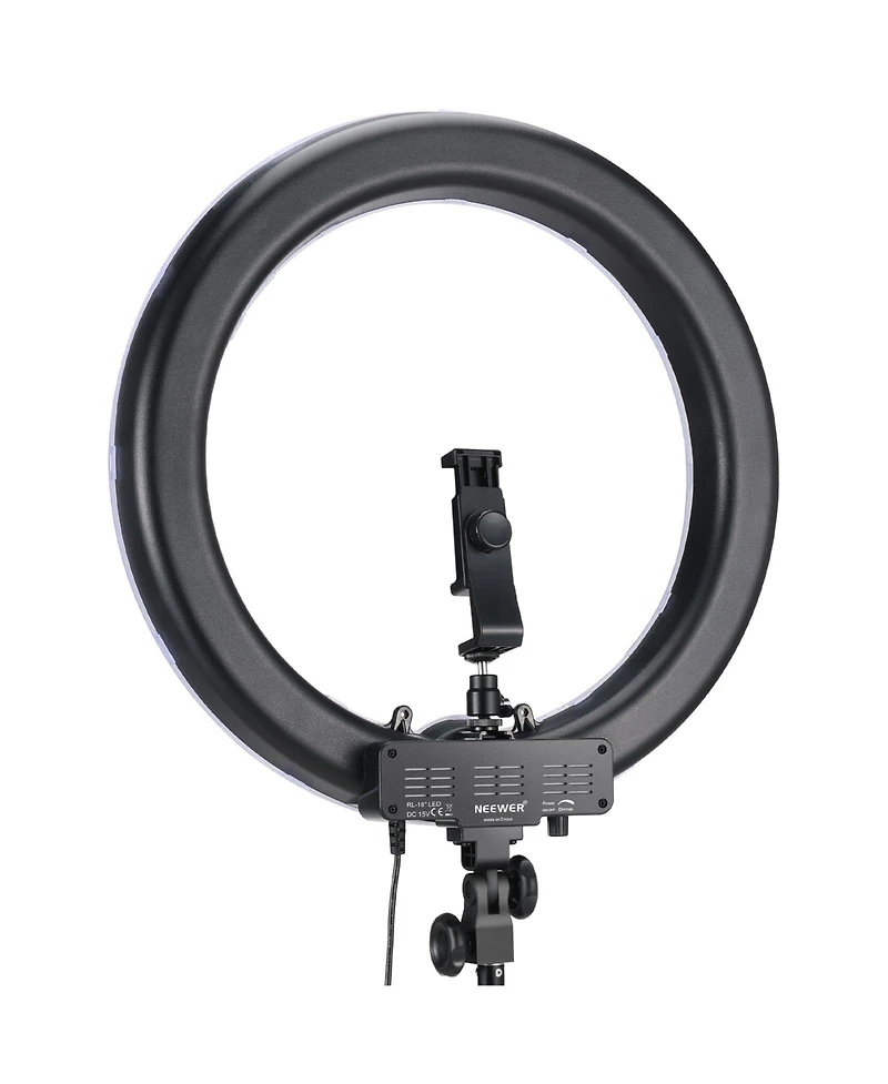 Neewer Rl-18 Ring Light with select iPhone models