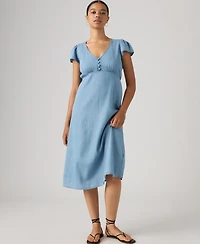 Levi's Women's Lilith V-Neck Midi Dress