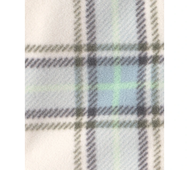 Carter's Boys' Plaid Fleece Layering Short-Sleeve Bodysuit, Shacket and Pants, 3-Piece Set