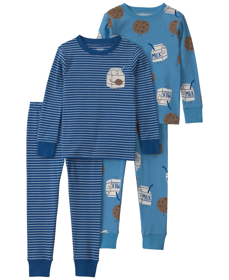 Carter's Baby Girls' Long-Sleeve Top and Pants