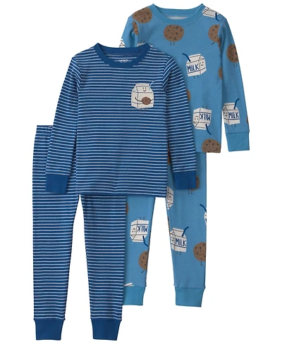 Carter's Baby Girls' Long-Sleeve Top and Pants