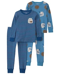 Carter's Baby Girls' Long-Sleeve Top and Pants