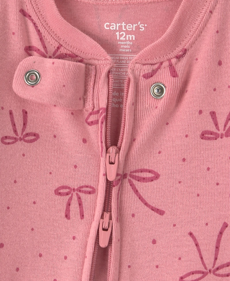 Carter's Baby Girls' Long-Sleeve Pajamas