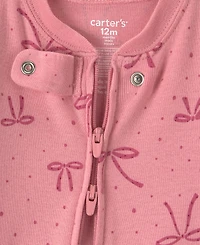 Carter's Baby Girls' Long-Sleeve Pajamas